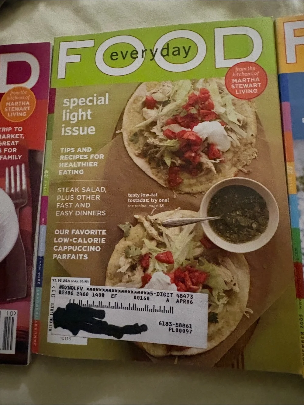 7 Everyday Food Magazines